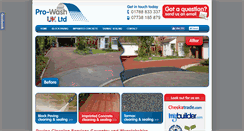 Desktop Screenshot of drivewaycleaningwarwickshire.co.uk